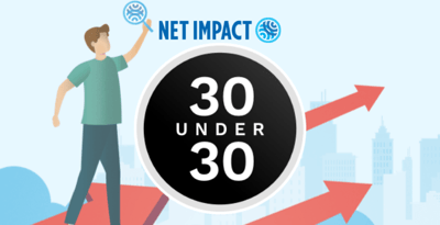 Net Impact in Forbes 30 Under 30 2020