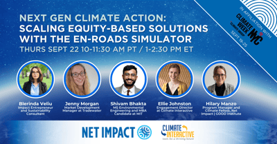 ICYMI: Celebrating Net Impact Climate Ambassadors during NYC Climate Week 2022