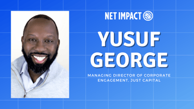 Lessons in Leadership: Yusuf George, Board Member, Net Impact