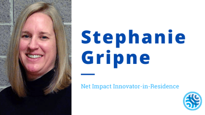 Net Impact Announces Dr. Stephanie Gripne as Innovator-in-Residence