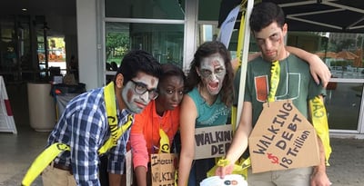 Zombies, Parades, and More: Students Get Creative About the National Debt